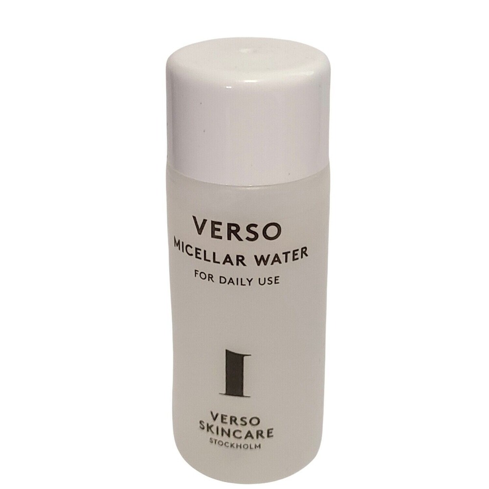 VERSO Micellar Water Face Cleanser 1 fl.oz. 30 ml. Travel Size